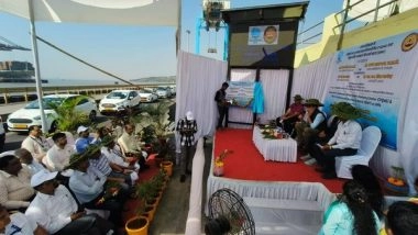 Business News | Jawaharlal Nehru Port Authority Inaugurates Continuous Marine Water Quality Monitoring Station