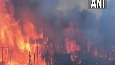 India News | Almost 100 Houses Gutted in Massive Blaze in Karbi Anglong