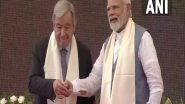 World News | UN Chief Highlights India's Contribution to Climate Action
