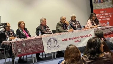 World News | World Sindhi Congress Holds International Conference on Sindh, Calls for Filing 'ecocide' Case Against Pak