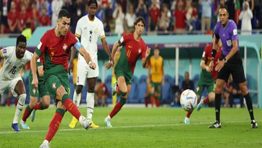 Sports News | FIFA WC: Cristiano Ronaldo Stars as Portugal Defeat Ghana 3-2 in Thrilling Match