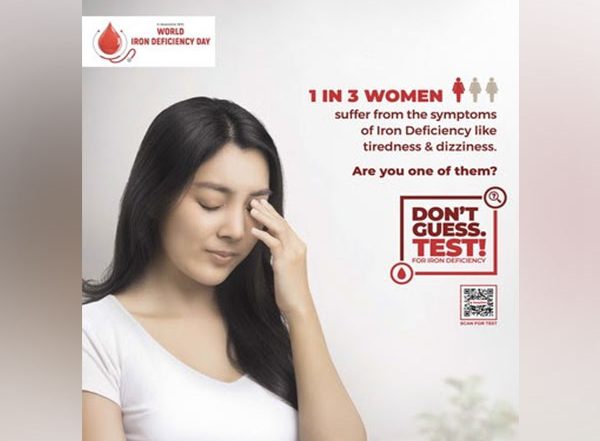 Business News | 1 in 3 Women Suffer from Iron Deficiency Symptoms Including Tiredness[1,2,3] and Dizziness[4,5]