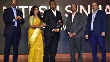 Business News | The CEO of Sacumen, Nitesh Sinha, Honored with the Dare To Dream Awards 2022 in the Business Leader of the Year(South) Category by TV9 Network