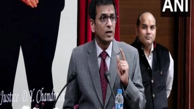 India News | No Institution in Democracy is Perfect: CJI Chandrachud