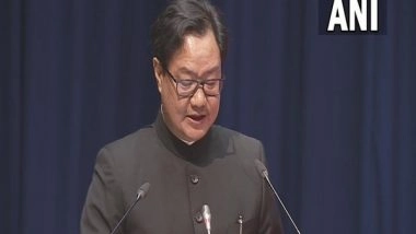 India News | Legal Terminology to Be Made Available in Regional Languages in Searchable Format: Law Minister Rijiju