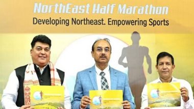 Business News | Northeast Frontier Railway & Innovations India Launch the First Ever Northeast Half Marathon in Guwahati to Empower Sports