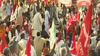 Farmers' Protest: SKM Stages March in Jaipur Over Demand for Minimum Support Price