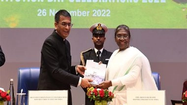 India News | President Murmu Graces Valedictory Function of Constitution Day Organised by SC