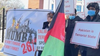 World News | 26/11 Protesters Charge Pakistan of Harbouring Terror Groups, Demonstrate Outside Pak  Embassy in US