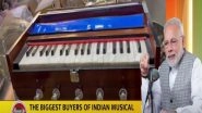 Business News | PM Modi Says Export of Musical Instruments Increased 3.5 Times in 8 Years