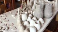 India News | Kerala: Girl Inspires, Generates Employment with Her Ceramic Pot-making Studio in Kottayam