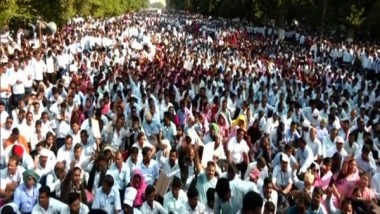 India News | Odisha Primary School Teachers Stage Protest in Bhubaneswar