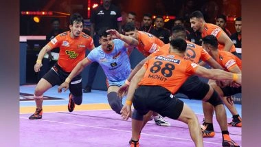 Sports News | Pro Kabaddi League: Guman Singh, Ashish Star in U Mumba's Massive Victory