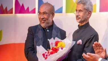 World News | EAM Jaishankar Attends Sangai Festival, Visits G20 Pavilion in Manipur