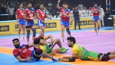 Sports News | Pro Kabaddi League: UP Yoddhas Edge Past Patna Pirates to Seal Ninth Win