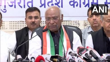 India News | Gujarat: Kharge Says BJP Leaders Giving Provocative Speeches in Poll-bound State