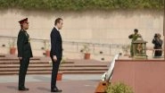 World News | Visiting French Defence Minister Lays Wreath at National War Memorial