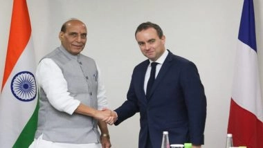 World News | Defence Minister Meets French Counterpart, Discuss Bilateral, Defence Cooperation