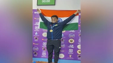 Sports News | Rudrankksh in Ranking Round of All Three Individual Air Rifle Events in National Shooting C'ships