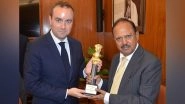 World News | NSA Doval Discusses Security-issues with Visiting French Defence Minister