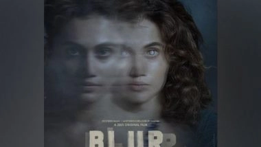 Entertainment News | Taapsee Pannu Unveils 'Blurr' Official Trailer