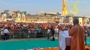 India News | Gujarat Polls: Godhra Turns Saffron Amid Yogi's Grand Roadshow