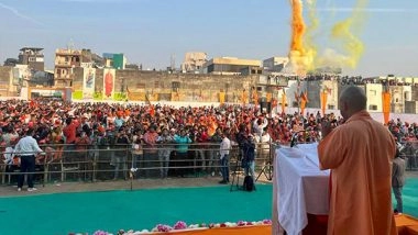 India News | Gujarat Polls: Godhra Turns Saffron Amid Yogi's Grand Roadshow