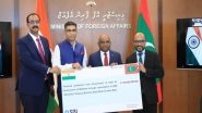 World News | India Extends USD 100 Million Financial Assistance to Maldives to Ease Economic Challenges