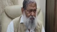 India News | Congress Has Ravana Hidden Inside It, Says Haryana Home Minister Anil Vij