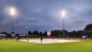 Sports News | IND Vs NZ: Third ODI Match Called off Due to Rain; New Zealand Win Series 1-0 Against India