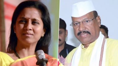Maharashtra: Minister Abdul Sattar Uses Foul Words Against NCP MP Supriya Sule (Watch Video)