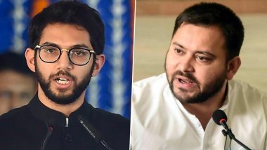 Lok Sabha Elections 2024: Shiv Sena-UBT Leader Aditya Thackeray To Meet Bihar Deputy Chief Minister Tejashwi Yadav in Patna To Unite Opposition Parties for General Polls