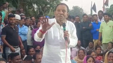TMC Minister Akhil Giri Under Fire Over Objectionable Remarks on President Droupadi Murmu (Watch Video)