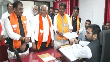 Gujarat Assembly Elections 2022: BJP Gandhinagar South Candidate Alpesh Thakor Files Nomination for Vidhan Sabha Polls