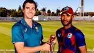Australia vs West Indies 1st Test 2022 Live Streaming Online: Get Free Live Telecast of AUS vs WI Cricket Match on TV With Time in IST