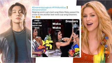 BTS Jungkook’s Dreamers vs Shakira’s Waka Waka, Netizens Share Funny Memes To Pick Their Favourite FIFA World Cup Song! (Watch Videos)