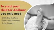 Baal Aadhaar: What Is Blue Aadhaar Card? Know How To Get Aadhaar For Kids Or Newborn, Documents Required And More