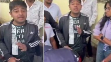 Bengaluru: Three College Students, Including 1 Girl Raise ‘Pakistan Zindabad’ Slogans During Cultural Fest; Booked (Watch Video)