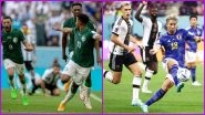 Biggest Upsets in FIFA World Cup: As Saudi Arabia Beat Argentina, Japan Stun Germany; Here's A Look At Some Shock Wins in the Tournament's History