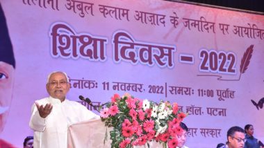 Bihar CM Nitish Kumar Reminisces About Student Days, Says ‘Used To Look Out for Girls Visiting Campus’