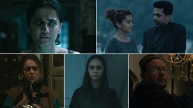 Blurr Trailer: Taapsee Pannu’s Gayatri Is Hell-Bent To Solve Her Twin Sister’s Unlikely Death in the Upcoming ZEE5 Film Co-Starring Gulshan Devaiah (Watch Video)