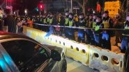 China COVID-19 Protests: Citizens Protesting Against Coronavirus Restrictions Clash With Police in Shanghai