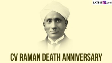 CV Raman Death Anniversary 2022: Share Quotes, Sayings, Images and HD Wallpapers of the Noted Physicist and Nobel Laureate