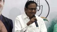 Gujarat Assembly Elections 2022: P Chidambaram Targets BJP, Says No One Apologised or Resigned for Morbi Suspension Bridge Tragedy
