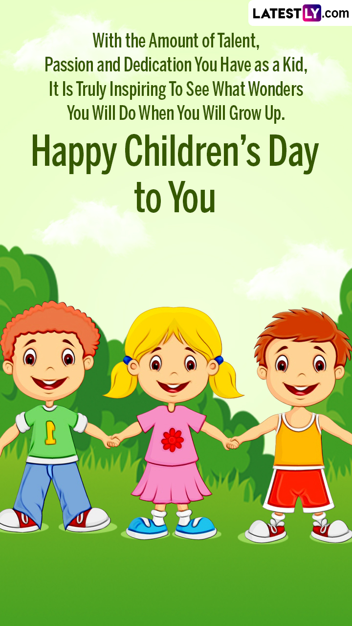 Happy Children's Day 2022 Wishes and Greetings for Celebrating Bal ...