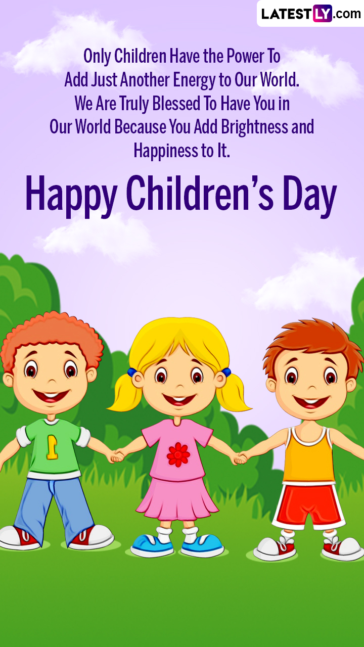 Happy Children's Day 2022 Wishes and Greetings for Celebrating Bal ...