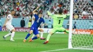 Christian Pulisic&rsquo;s Strike Propels USA to Round of 16 With 1&ndash;0 Victory Over Iran in FIFA World Cup 2022 (Watch Goal Video Highlights)