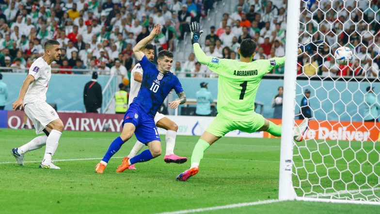 Christian Pulisic’s Strike Propels USA to Round of 16 With 1–0 Victory Over Iran in FIFA World Cup 2022 (Watch Goal Video Highlights)