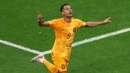 Netherlands Qualify for Round of 16 With 2&ndash;0 Win Over Hosts Qatar in FIFA World Cup 2022 (Watch Goal Video Highlights)