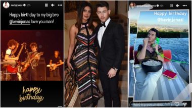 Priyanka Chopra, Nick Jonas Share Kevin Jonas’ Cool Pictures and Extend Heartfelt Birthday Wishes to Him on Instagram